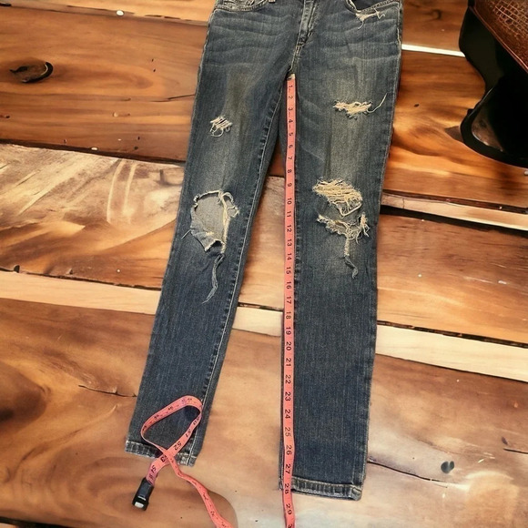 Joe’s Jo Skinny Ankle Jeans Distressed - Picture 5 of 12